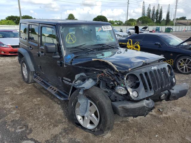 JEEP WRANGLER U 2016 with VIN 1C4BJWDG4GL117525 - Photo from auction