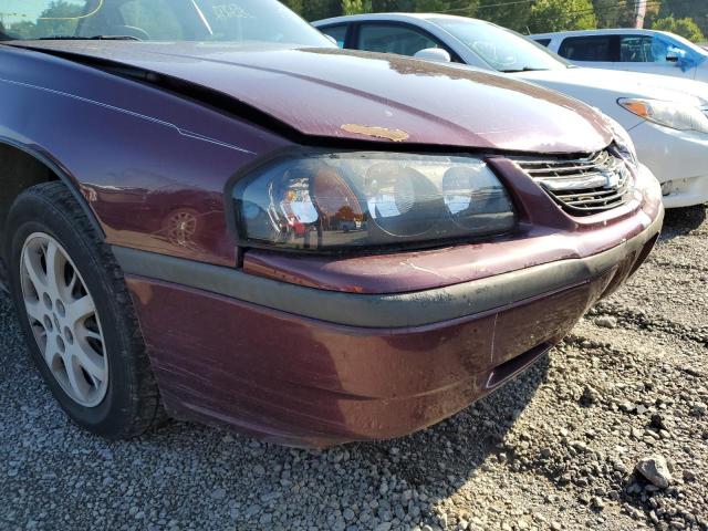 Photo 9 from auction – 2003 CHEVROLET IMPALA with VIN 2G1WF52E539131698