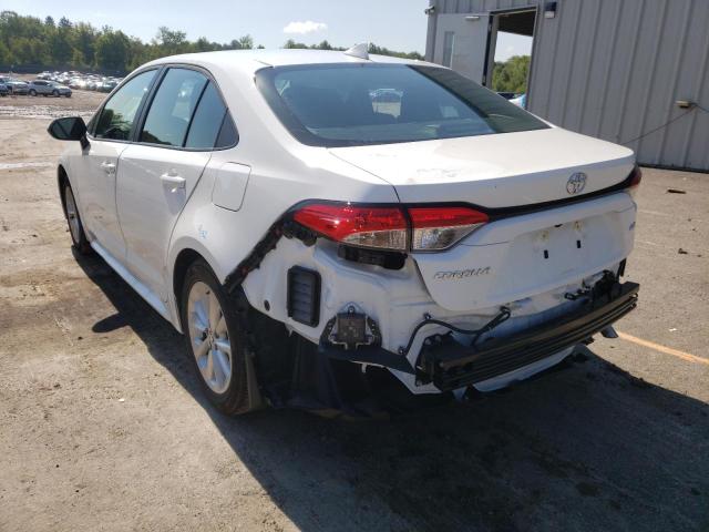 Photo 3 from auction – 2022 TOYOTA COROLLA LE with VIN 5YFVPMAE2NP294906