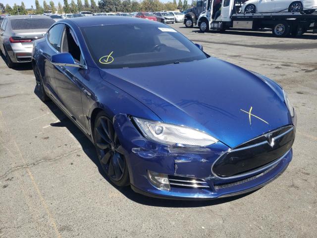 TESLA MODEL S 2015 with VIN 5YJSA1E19FF110732 - Photo from auction