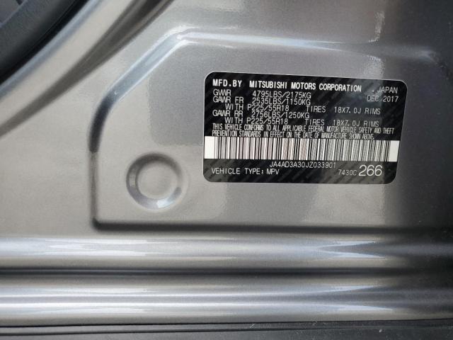 Photo 10 from auction – 2018 MITSUBISHI OUTLANDER with VIN JA4AD3A30JZ033901