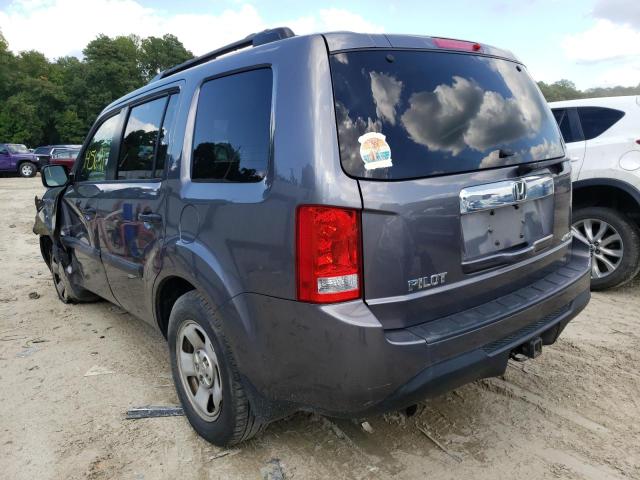 Photo 3 from auction – 2014 HONDA PILOT LX with VIN 5FNYF4H26EB005629