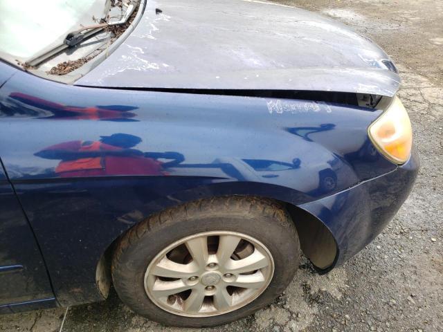 Photo 9 from auction – 2007 KIA SPECTRA EX with VIN KNAFE121975380456