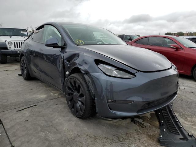 TESLA MODEL Y 2022 with VIN 7SAYGDEF8NF395088 - Photo from auction