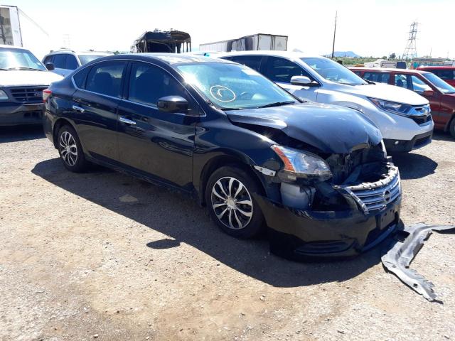 NISSAN SENTRA S 2015 with VIN 3N1AB7AP1FY342612 - Photo from auction