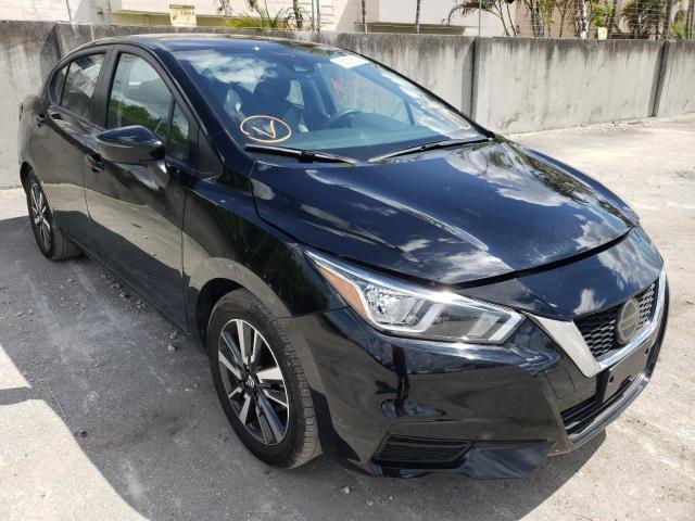 NISSAN VERSA SV 2021 with VIN 3N1CN8EV7ML879736 - Photo from auction