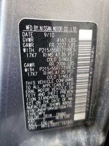 Photo 10 from auction – 2011 NISSAN JUKE S with VIN JN8AF5MV0BT006795