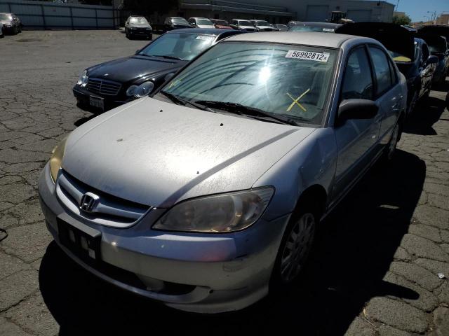 Photo 2 from auction – 2005 HONDA CIVIC with VIN 2HGES165X5H513916