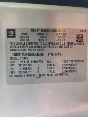 Photo 10 from auction – 2011 GMC YUKON XL D with VIN 1GKS1MEF8BR368889