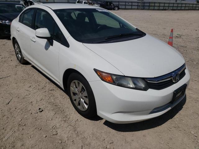 HONDA CIVIC LX 2012 with VIN 2HGFB2F55CH569978 - Photo from auction