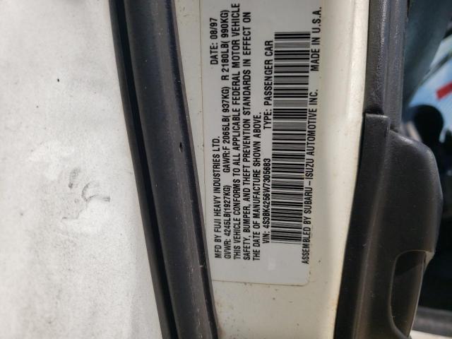 Photo 10 from auction – 1998 SUBARU LEGACY BRI with VIN 4S3BK4256W7305683