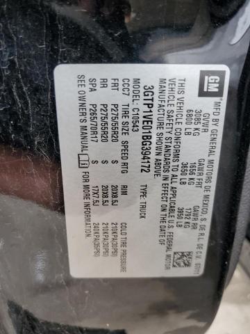 Photo 10 from auction – 2011 GMC SIERRA C15 with VIN 3GTP1VE01BG394172