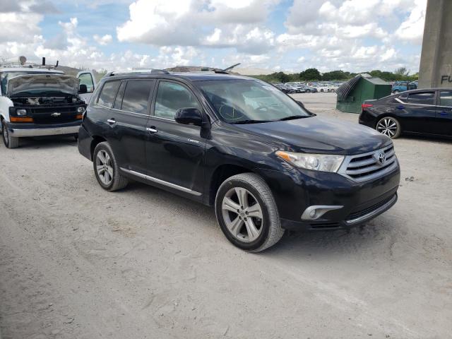 TOYOTA HIGHLANDER 2013 with VIN 5TDDK3EH9DS238931 - Photo from auction