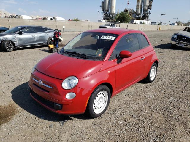 Photo 2 from auction – 2012 FIAT 500 with VIN 3C3CFFAR5CT223660