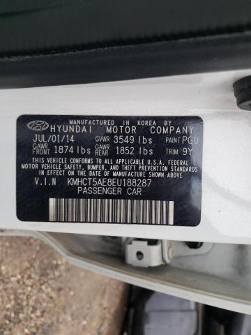 Photo 10 from auction – 2014 HYUNDAI ACCENT GLS with VIN KMHCT5AE8EU188287