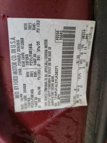Photo 10 from auction – 2000 FORD EXPEDITION with VIN 1FMPU16L3YLA38371