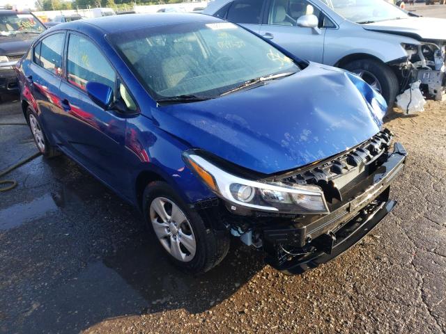 KIA FORTE LX 2017 with VIN 3KPFK4A76HE157400 - Photo from auction