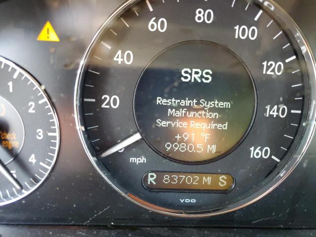 Photo 8 from auction – 2008 MERCEDES-BENZ E 320 CDI with VIN WDBUF22X68B291530