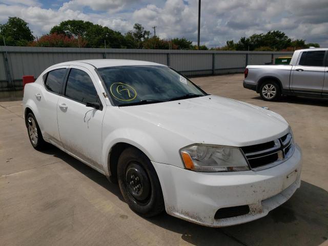 DODGE AVENGER SE 2014 with VIN 1C3CDZAG3EN181305 - Photo from auction