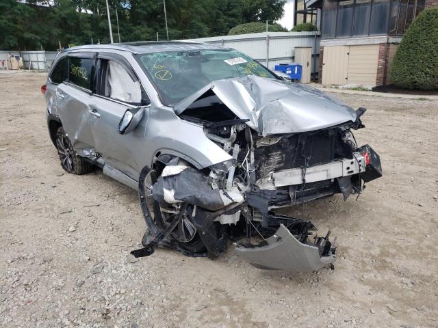 TOYOTA HIGHLANDER 2017 with VIN 5TDKZRFH4HS187591 - Photo from auction