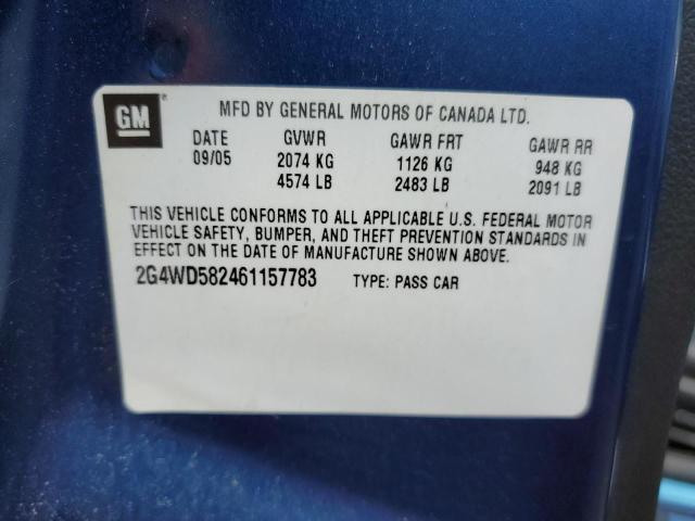 Photo 10 from auction – 2012 BUICK LACROSSE C with VIN 2G4WD582461157783