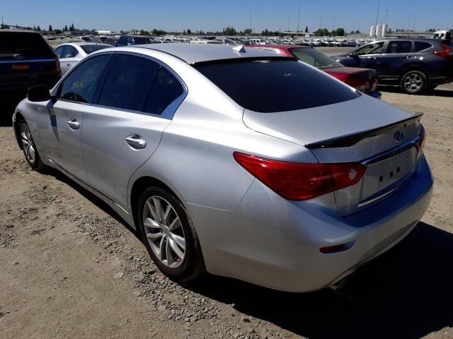 Photo 3 from auction – 2014 INFINITI Q50 BASE with VIN JN1BV7AP1EM690164