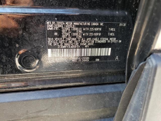 Photo 10 from auction – 2020 TOYOTA RAV4 LIMIT with VIN 2T3DWRFV3LW068154