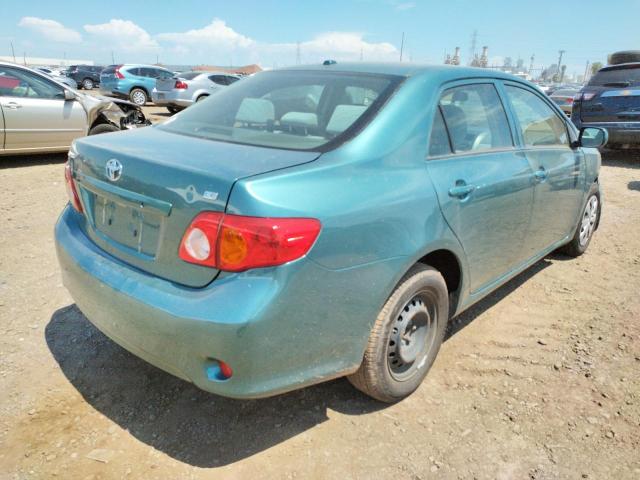 Photo 4 from auction – 2009 TOYOTA COROLLA BA with VIN JTDBL40E099054779