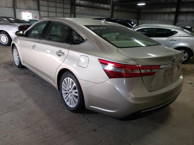 Photo 3 from auction – 2014 TOYOTA AVALON HYB with VIN 4T1BD1EB7EU032131