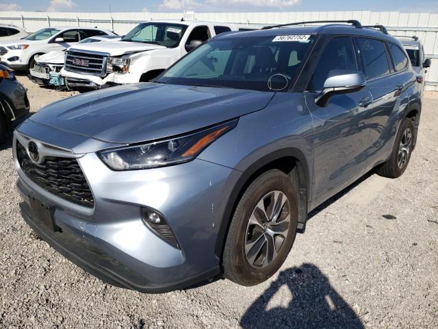 Photo 2 from auction – 2021 TOYOTA HIGHLANDER with VIN 5TDHZRAHXMS051655