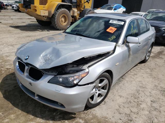 Photo 2 from auction – 2007 BMW 525 I with VIN WBANE53527CW60199