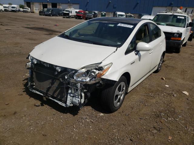 Photo 2 from auction – 2013 TOYOTA PRIUS with VIN JTDKN3DU8D5550337