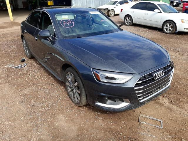 AUDI A4 PREMIUM 2020 مع رقم تعريف المركبة WAUGMAF48LA038641 - صورة من المزاد