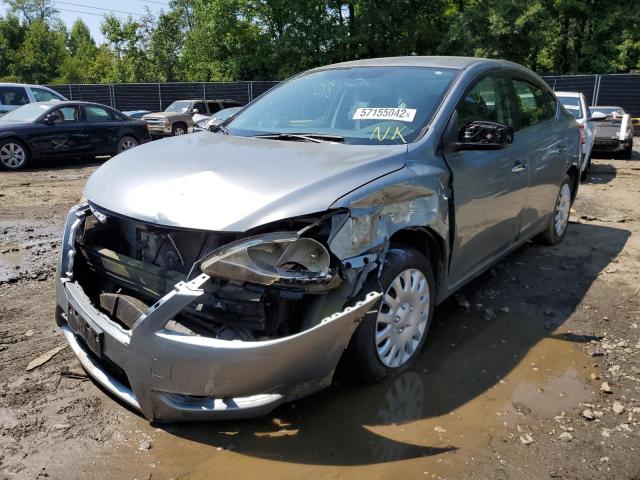 Photo 2 from auction – 2013 NISSAN SENTRA S with VIN 3N1AB7AP5DL747768