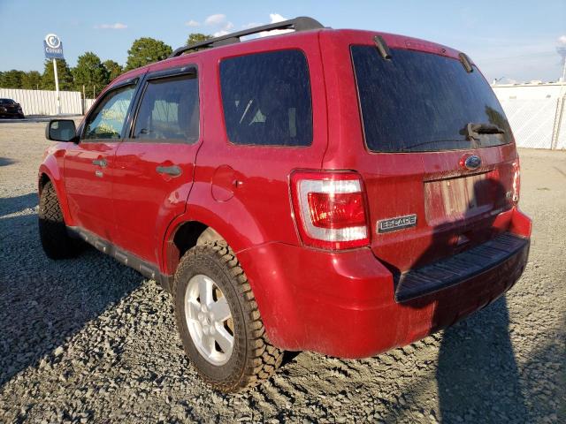 Photo 3 from auction – 2011 FORD ESCAPE XLT with VIN 1FMCU0DGXBKA25208