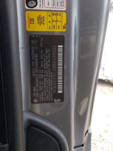Photo 10 from auction – 2011 BMW 335 XI with VIN WBAKF9C58BE619502