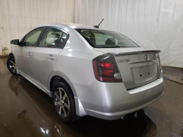 Photo 3 from auction – 2012 NISSAN SENTRA 2.0 with VIN 3N1AB6AP6CL638647
