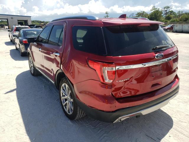 Photo 3 from auction – 2017 FORD EXPLORER L with VIN 1FM5K7F84HGC34050