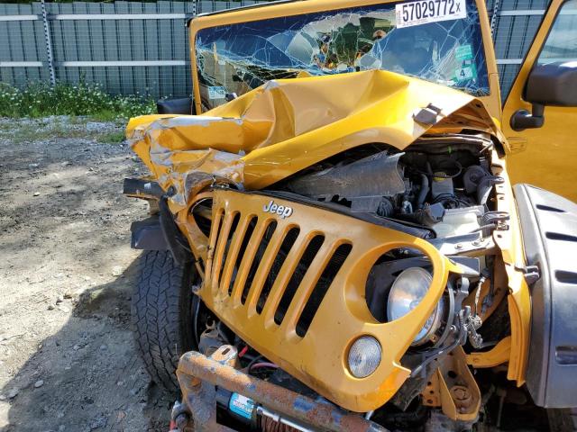 Photo 7 from auction – 2014 JEEP WRANGLER S with VIN 1C4AJWAGXEL206593