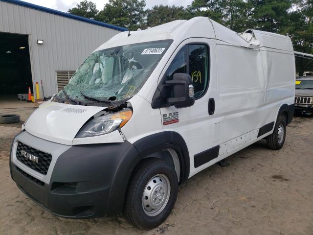 Photo 2 from auction – 2021 RAM PROMASTER with VIN 3C6LRVDG0ME548494