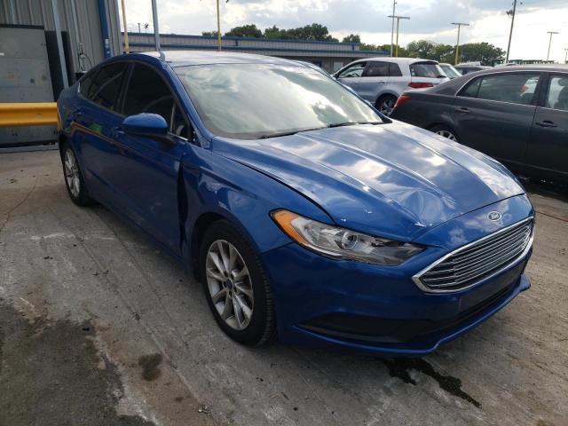 FORD FUSION SE 2017 with VIN 3FA6P0H72HR198444 - Photo from auction