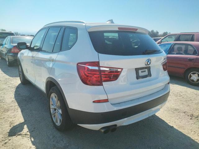 Photo 3 from auction – 2013 BMW X3 XDRIVE2 with VIN 5UXWX9C59D0A23270