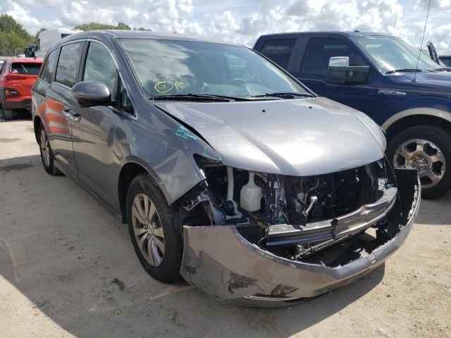 HONDA ODYSSEY EX 2014 with VIN 5FNRL5H44EB015418 - Photo from auction