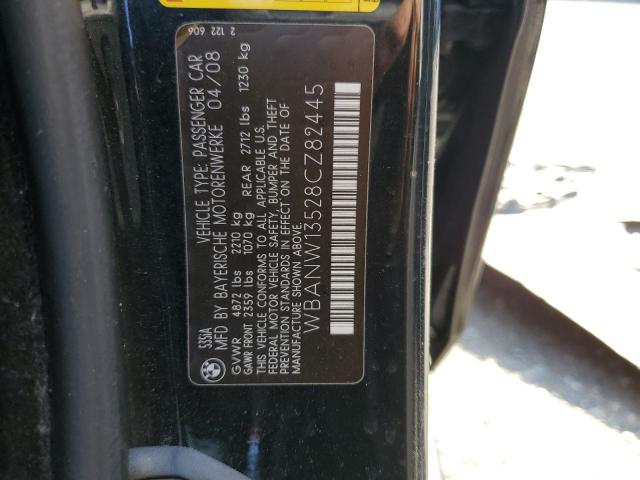 Photo 10 from auction – 2008 BMW 535 I with VIN WBANW13528CZ82445