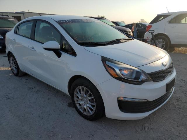 KIA RIO LX 2017 with VIN KNADM4A33H6048605 - Photo from auction