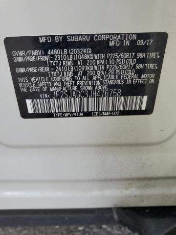 صورة رقم 10 من المزاد - 2018 SUBARU FORESTER 2 مع VIN JF2SJAGC3JH476758