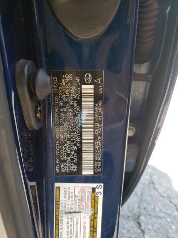 Photo 10 from auction – 2004 LEXUS IS 300 with VIN JTHBD192040086129