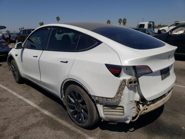 Photo 3 from auction – 2021 TESLA MODEL Y with VIN 5YJYGDEE4MF176860