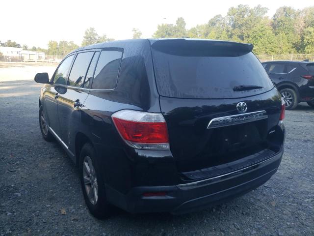 Photo 3 from auction – 2012 TOYOTA HIGHLANDER with VIN 5TDBK3EH4CS103703