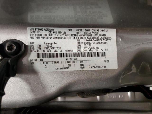 Photo 10 from auction – 2013 FORD C-MAX SE with VIN 1FADP5AU7DL531573